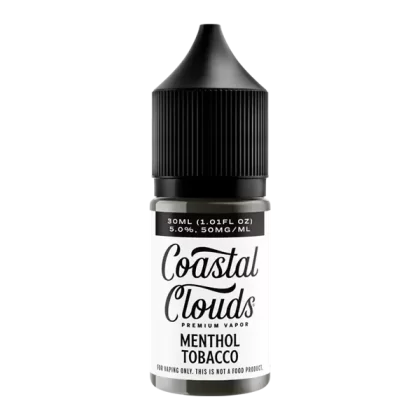 Menthol Tobacco Coastal Clouds Salt Nic - Nicotine#35mg>50mg~Size#Single