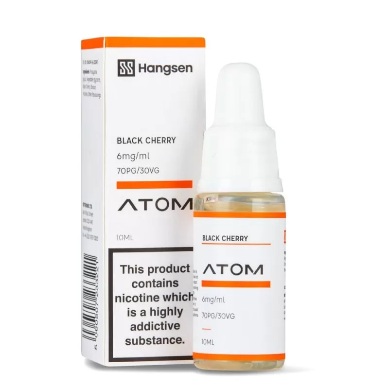 Black Cherry E-Liquid Atom Series by Hangsen (10ml) - 6mg