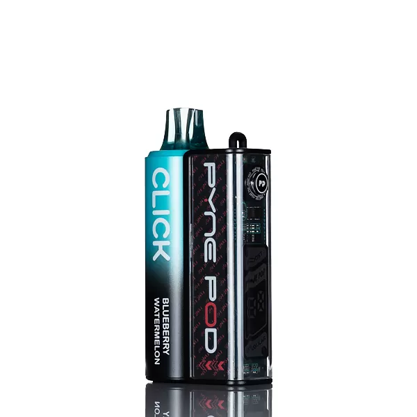 Pyne Pod Click 40K 40000 Puffs Disposable Starter FULL KIT - 5% - Blue Razz Ice - Image 3