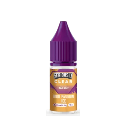 Seriously Clear Rubi Passion Ice Nic Salt - 10 Pack