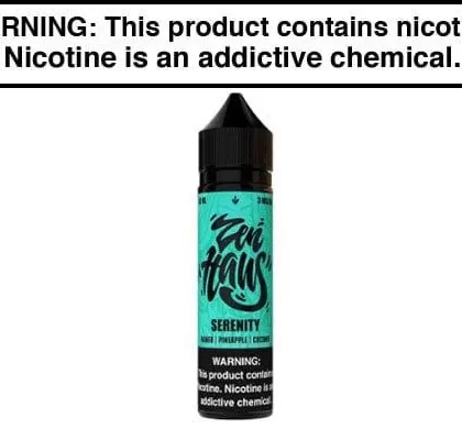 SERENITY BY ZEN HAUS 120ML - Vapejuice