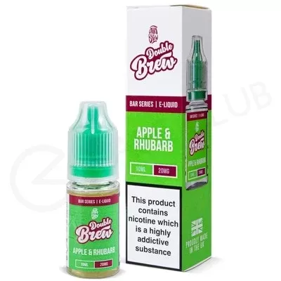 Apple Rhubarb Nic Salt E-Liquid by Double Brew - Ecigpremium