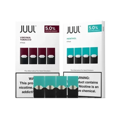 JUUL Pods - Menthol 3.0%, Menthol 5.0%