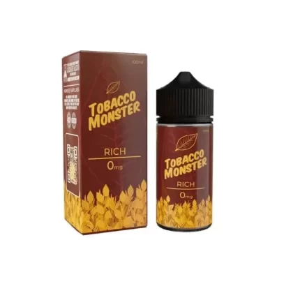 Rich E-Liquid by Tobacco Monster - Size#60ml>100ml~Nicotine#0MG>3MG>6MG