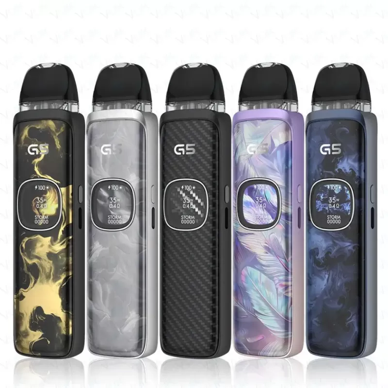 Uwell – Caliburn G5 - Black Carbon, Gold Black (B8025D)