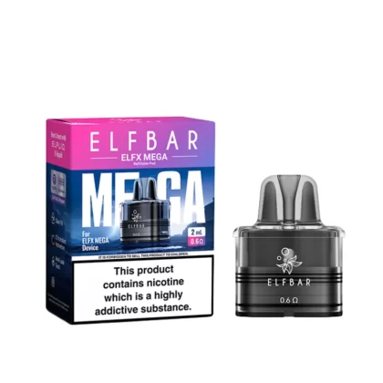 Elf Bar Elfx Mega Replacement Pod 2ml - Vape Co