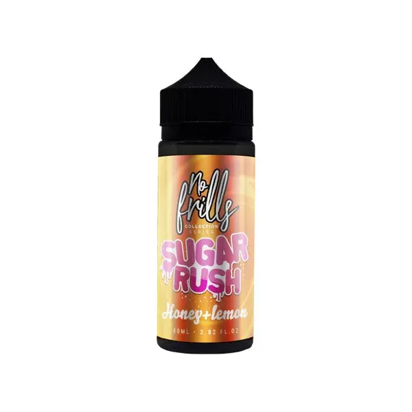 No Frills Sugar Rush Shortfill E-Liquid 80 ml – 0 mg Nikotin (80VG/20PG)