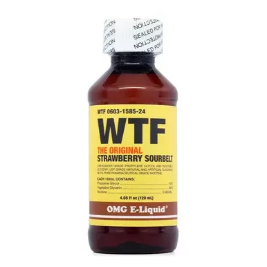 WTF by OMG E-Liquid (Old Packaging)