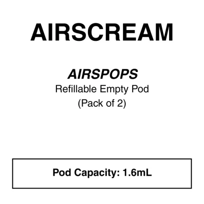 Airscream – AirsPops Refillable Pod