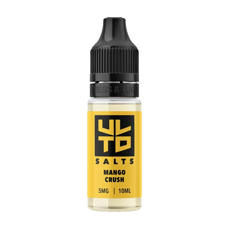 ULTD Mango Crush Nic Salt - 10ml - 10MG - Vape Product (E719F6)