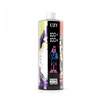 UZY Shisha Hookah King 120000 Puffs Smart Screen DTL Vape - Blueberry On Ice, Watermelon Ice; 3-nicotine, 2-nicotine (0ED95C)