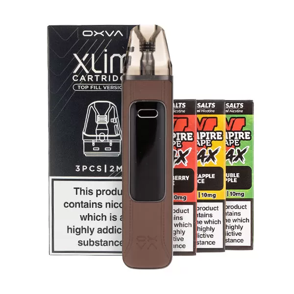 OXVA Xlim Pro 3 Pod Kit Bundle - Pro Carbon / 0.6ohm - Image 2