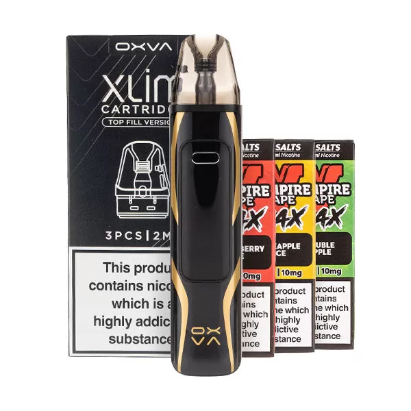 OXVA Xlim Pro 3 Pod Kit Bundle - Pro Carbon / 0.6ohm - Image 3