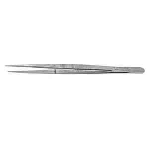 PELCO® Pro General Purpose Tweezers, Alignment Pin, Strong Fine Serrated Tips & Grips