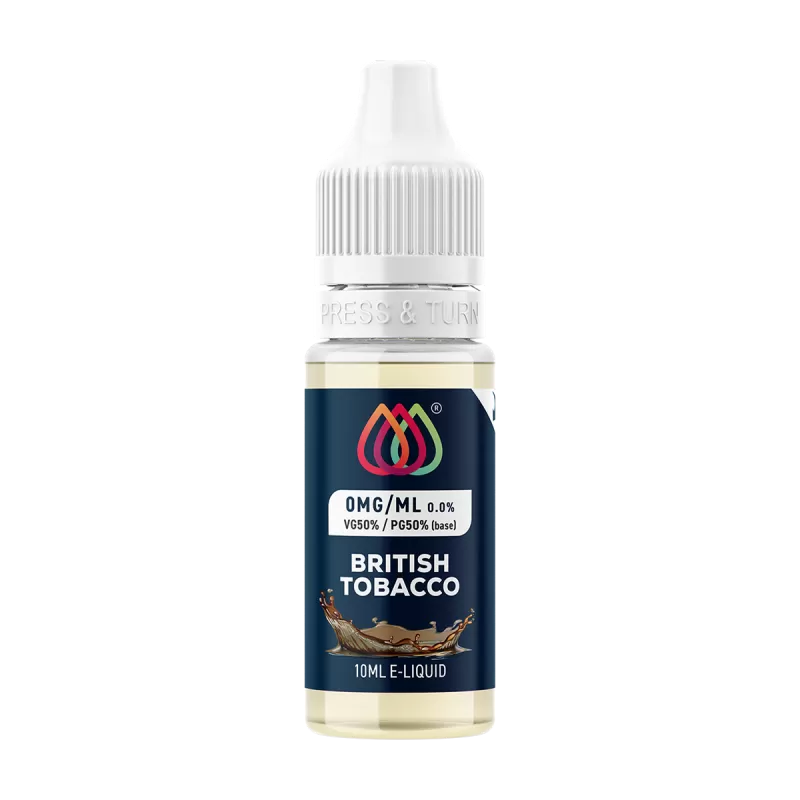 British Tobacco by Aquavape - 10ml - 12mg - Vape Product
