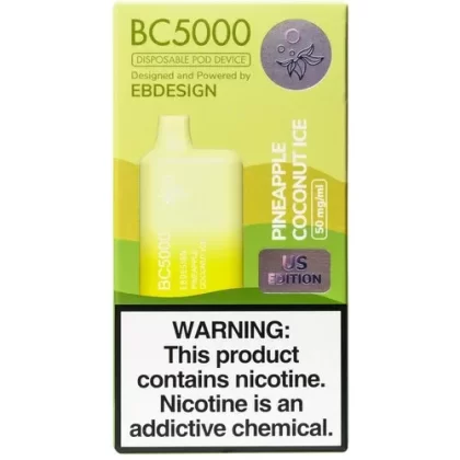 Elf Bar 5000 Disposable Vape – Pineapple Coconut Ice