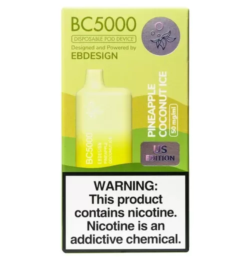 Elf Bar 5000 Disposable Vape – Pineapple Coconut Ice