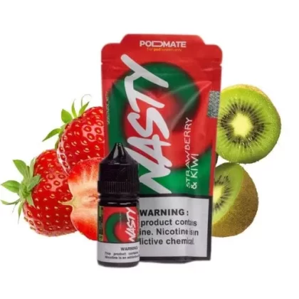 Nasty PodMate Nic Salt – Strawberry & Kiwi - Vapexotic In