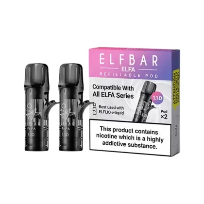 Elf Bar ELFA Pro/Tappo Refillable Pods (2 Pack) - Ejuicewarehouse