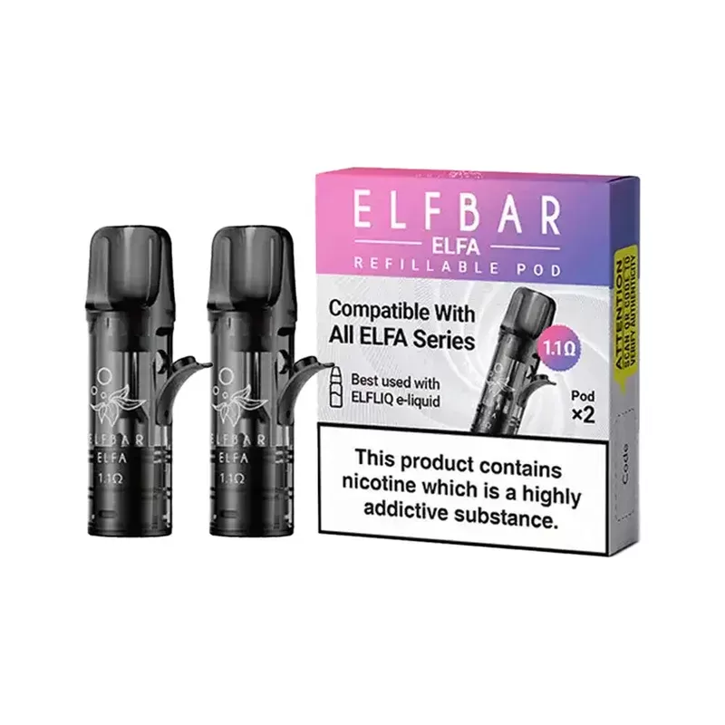 Elf Bar ELFA Pro/Tappo Refillable Pods (2 Pack) - Ejuicewarehouse