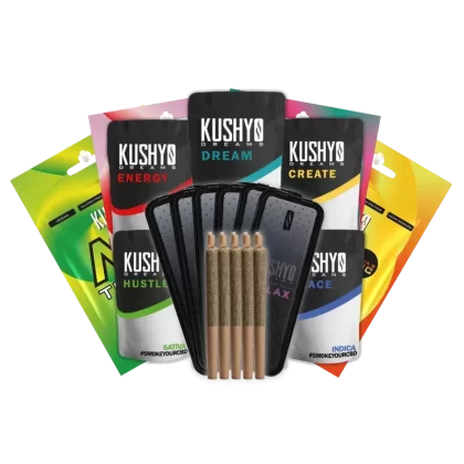 Kushy Dreams Kushy Dreams Sample Pack – CBD, D8 & THC