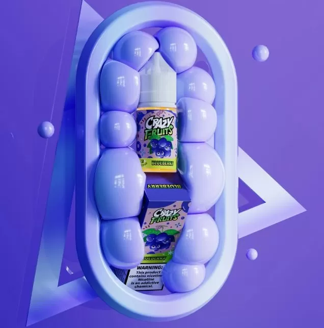 Tokyo Crazy Fruits Blueberry Saltnic 30ml - Image 2