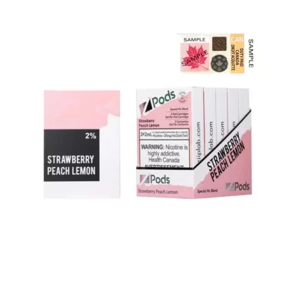 ZPODS – STRAWBERRY PEACH LEMON