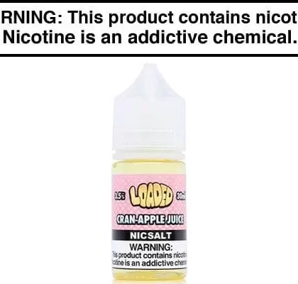 CRAN APPLE BY LOADED NIC SALT 30ML - Vapejuice