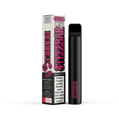 BRHD – Steezbar – Bubble - Glycerin / Nikotin-Benzoat / 2-isopropyl-N,2,3 -trimethylbutyramide / Propylenglykol / Aromastoffe / BRHD / 550 mAh / 20mg/ml