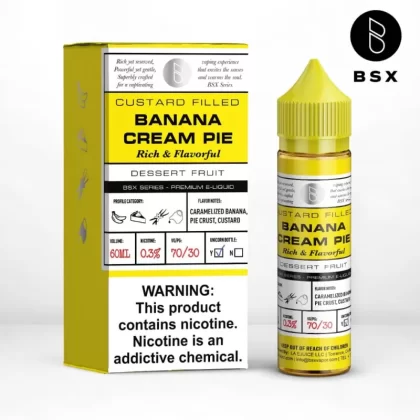 Glas BSX Banana Cream Pie eJuice - Vape Product; Vape Product, Vape Product (27A902)
