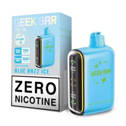 Geek Bar Pulse 15000 Puffs ZERO 0% Disposable Vape Device – 1PC