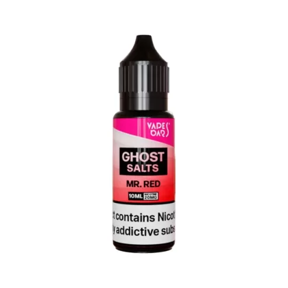 Vapes Bars Ghost Salts Mr Red Nic Salt - 10 Pack - 10mg