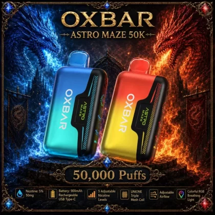 OXBAR Astro Maze 50K - Cig Tobacco - Vapeciga