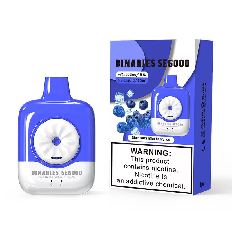 HorizonTech Binaries SE6000 Disposable Vape 6000 Puffs - 650mAh - Image 3