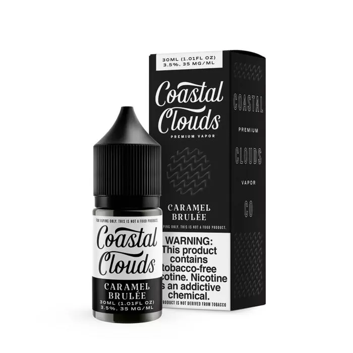 Coastal Clouds Salt Caramel Brulee eJuice - Vape Product; Vape Product, Vape Product (BBE3DC) (BBE3DC)