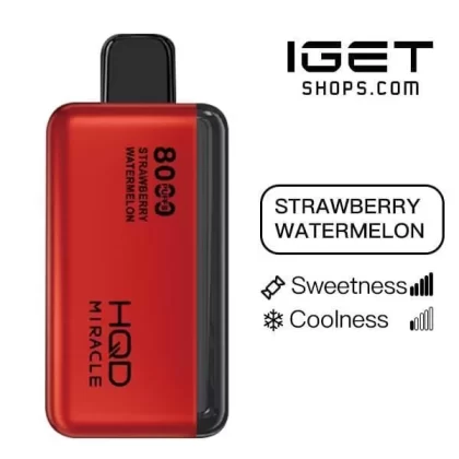 HQD Miracle 8000 – Strawberry Watermelon - Ozvapeone