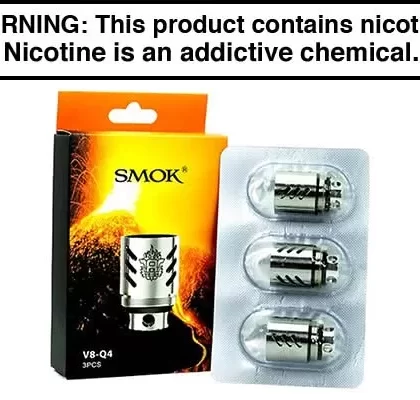 SMOK TFV8 V8-Q4 REPLACEMENT COILS (3-PACK)
