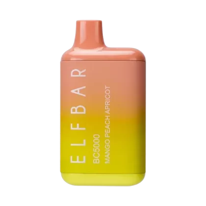 ELF BAR BC5000 5000 Puffs Disposable Vape 13ML Mango Peach Apricot - Title#ELF BAR Mango Peach Apricot (F7254A)