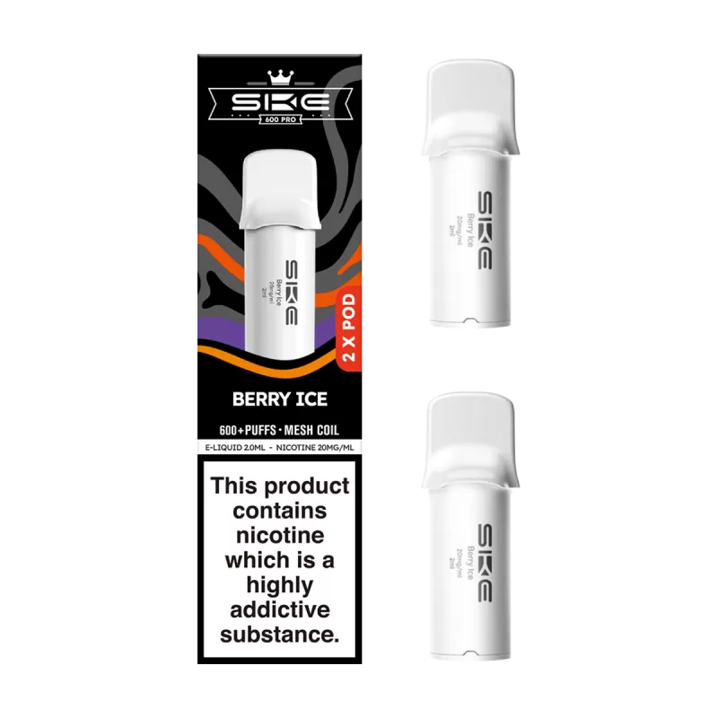 Berry Ice SKE 600 Pro Pods - 10mg - Vape Product