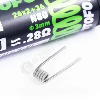 Wotofo 0.28 Ohm Dual Core Fused Clapton Coils
