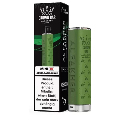 Al Fakher 3K Mini Akku – Green