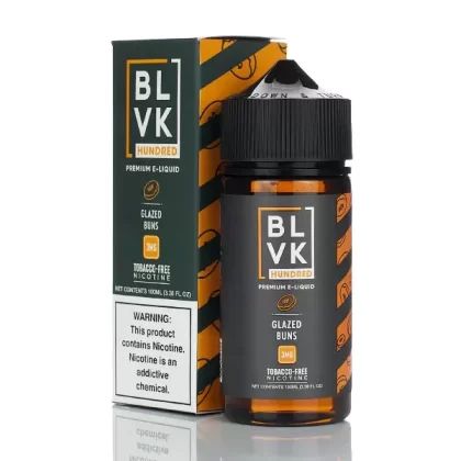 BLVK Hundred E-liquid - Glazed Buns - 100ml - 6mg