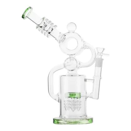 The Bane Bong – 13in - Color#Blue>Green