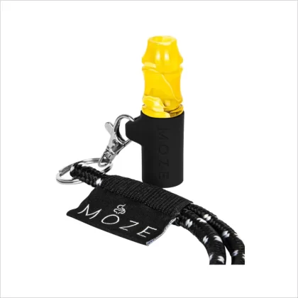 Ustnik personalny Moze Wavy Line Yellow