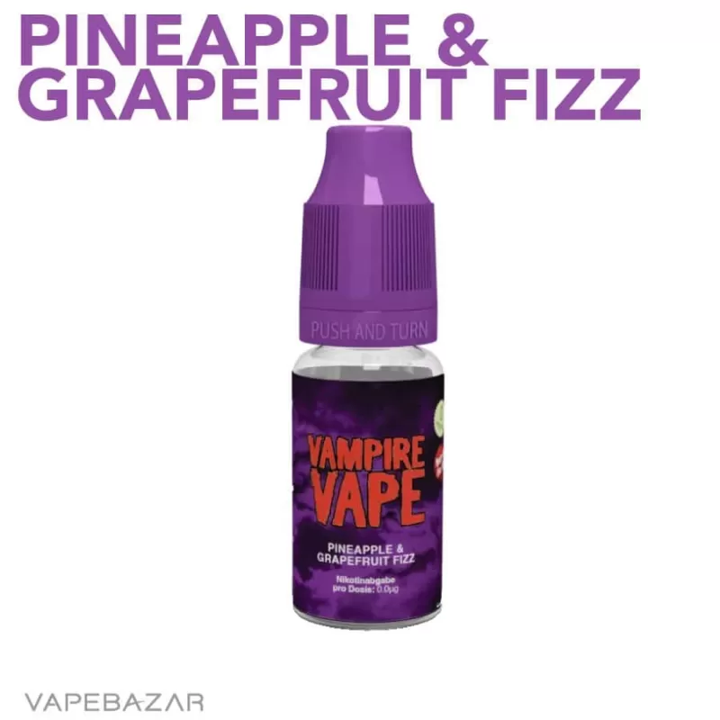 Vampire Vape Liquid – Pineapple & Grapefruit Fizz - Vapebazar - Image 2