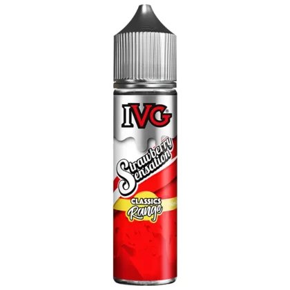 IVG Strawberry Sensation 50ml – e-juice utan nikotin