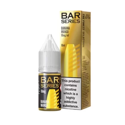 Bar Series Banana Mango Gold Salts 5mg & 10mg Nicotine E-Liquid - Vapourdays Co