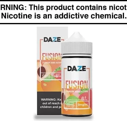 STRAWBERRY MANGO NECTARINE BY 7 DAZE FUSION 100ML - Vapejuice