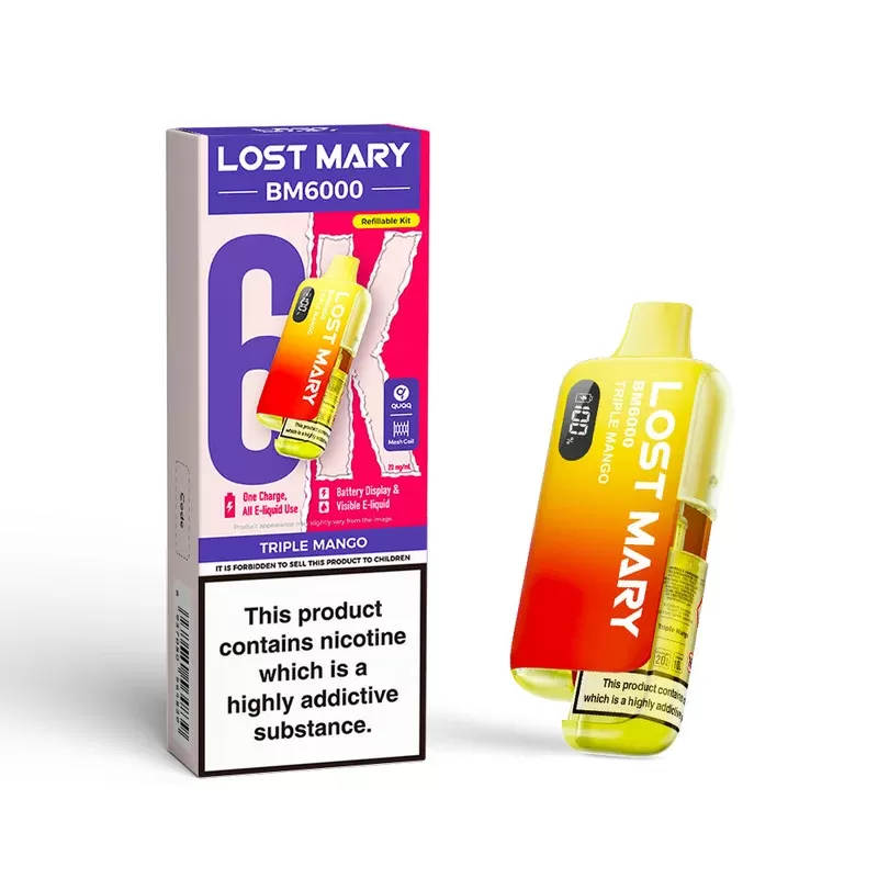 Lost Mary BM6000 Triple Mango Kit