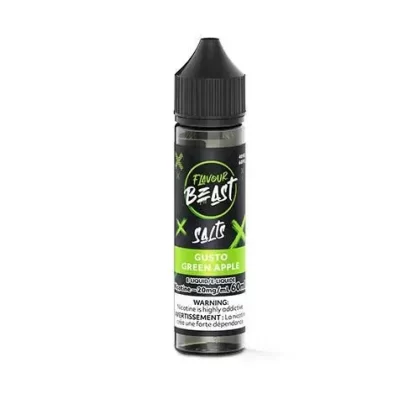 Gusto Green Apple-Flavour Beast E-Liquid Salt 60ML’